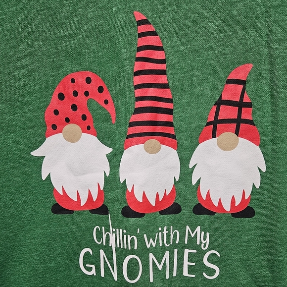 Chillin' with My Gnomies Graphic Sweater NEW - Picture 2 of 5